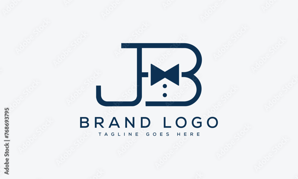 letter JB logo design vector template design for brand.