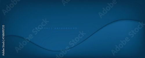 Abstract digital technology futuristic blue background photo