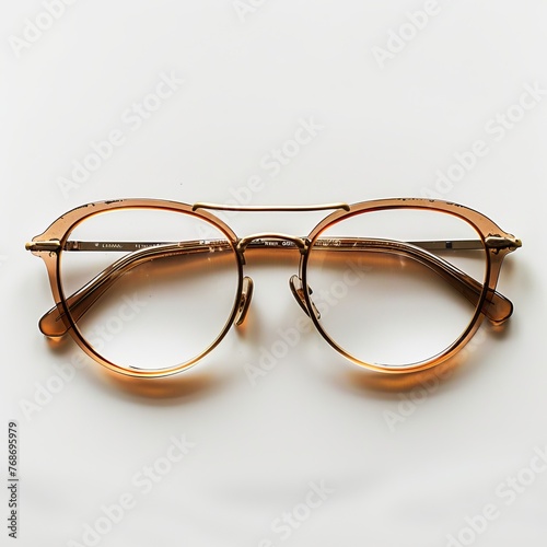 Vintage eyeglasses, isolated on white background, old, classic, retro, nostalgia, 60s, 70s, 80s, 90s, 2000s