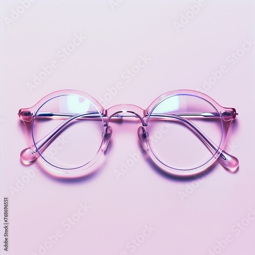 Vintage eyeglasses, isolated on purple background, old, classic, retro, nostalgia, 60s, 70s, 80s, 90s, 2000s