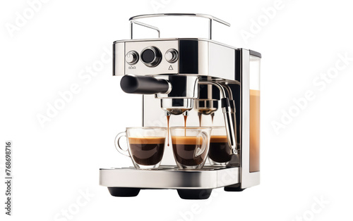 Wallpaper Mural Stainless Steel Coffee Maker Isolated on Transparent Background Torontodigital.ca