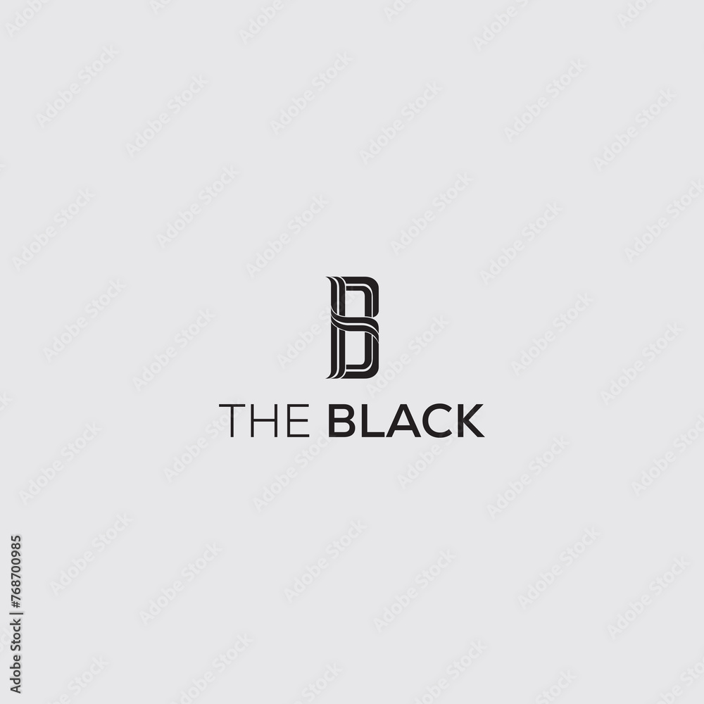 THE BLACK MONOGRAM T B LOGO-3... THE BLACK MONOGRAM T B LOGO-3...