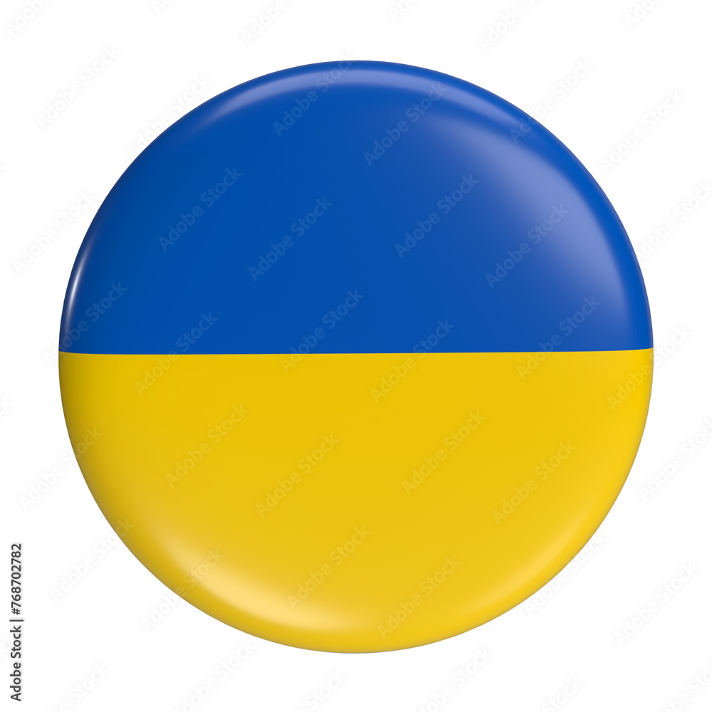 Ukraine flag icon - Euro 2024
