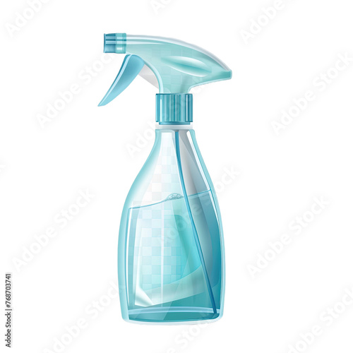 Premium Desk Disinfectant Design Isolated On Transparent Background photo