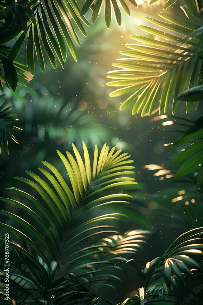 Natural tunnel in tropical jungle forest. Lush, foliage and trees of evergreen dense rain forest. Natural tunnel in tropical jungle forest. Lush, foliage and trees of evergreen dense rain forest.