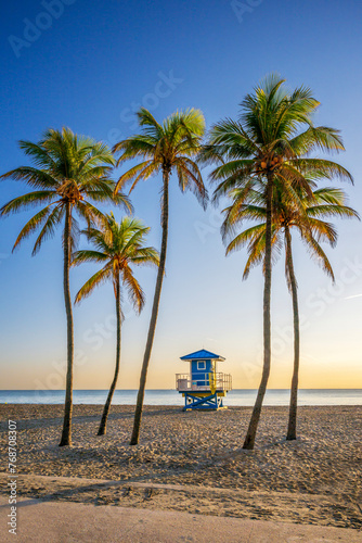 Sunrise, early Morning, Hollywood Beach..Miami, Florida, USA