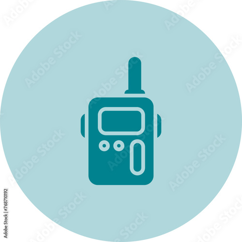 Emergency radio Vector Icon