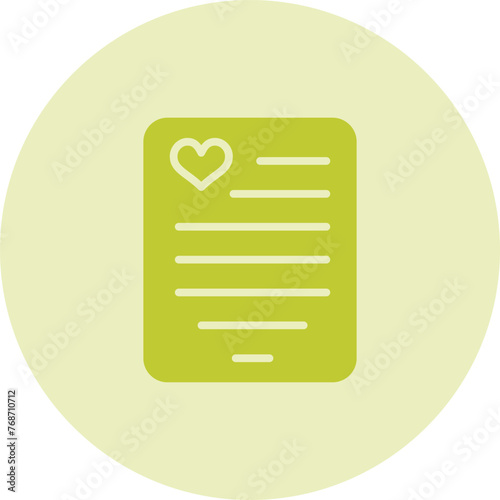 Poetry Vector Icon