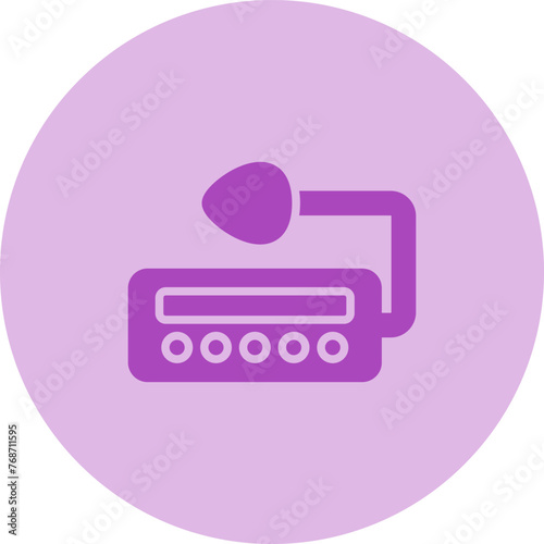 Taxi Radio Vector Icon