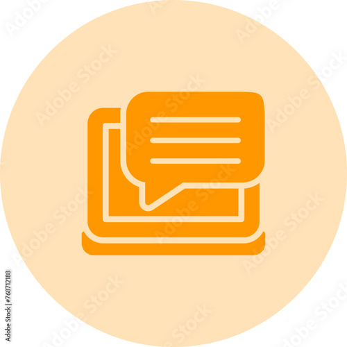 Live Chat Vector Icon