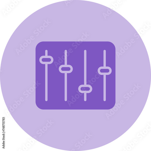 Equalizer Vector Icon