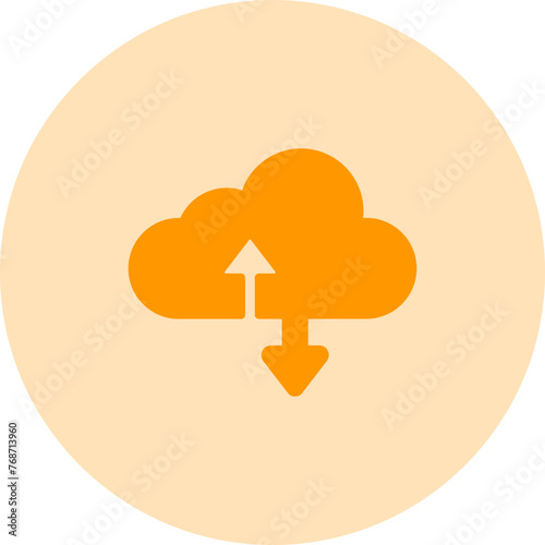 Cloud Consulting Vector Icon