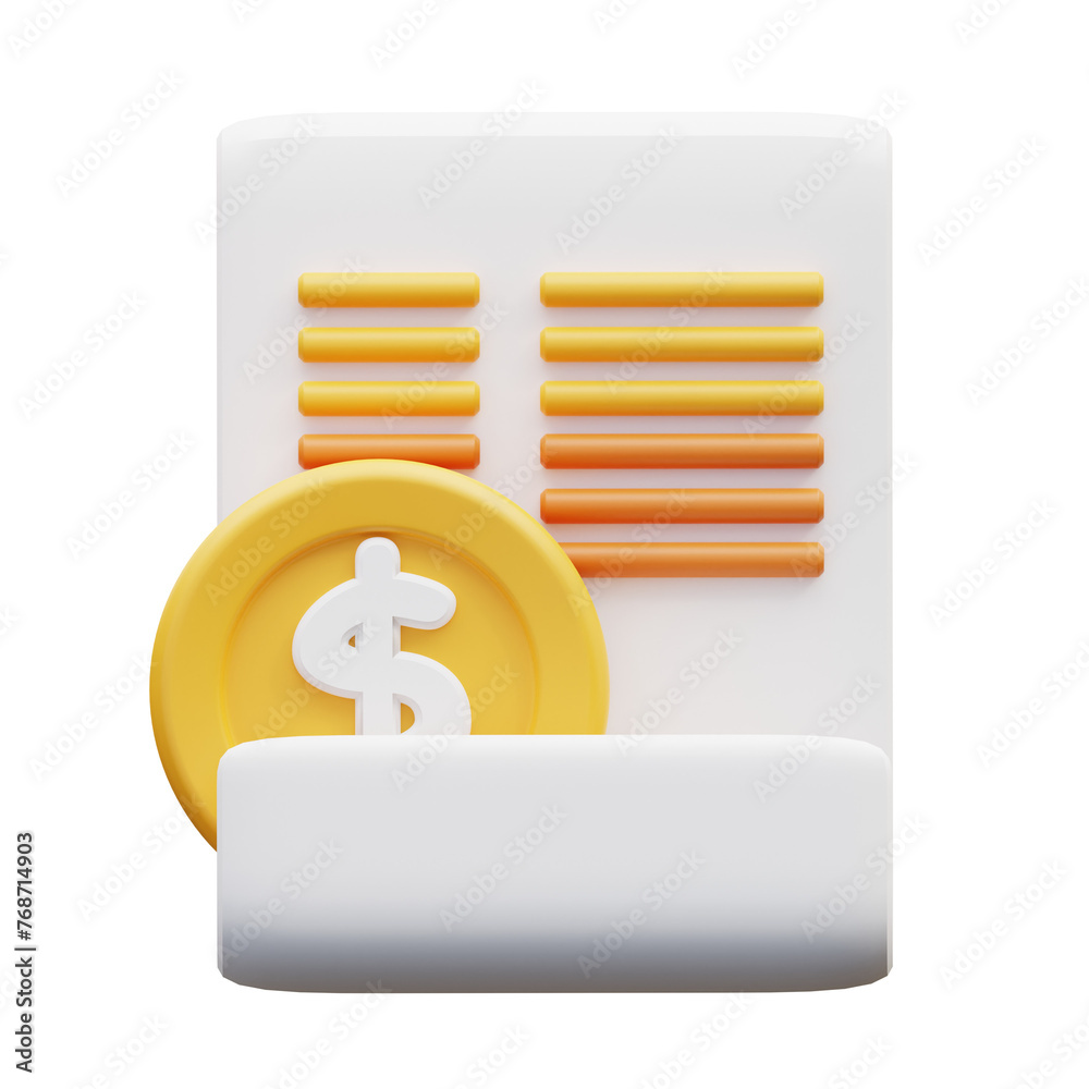 3d illustration financial data 3d illustration financial data
