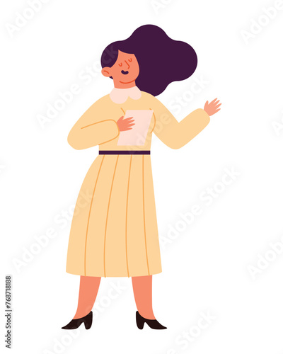 poet woman character