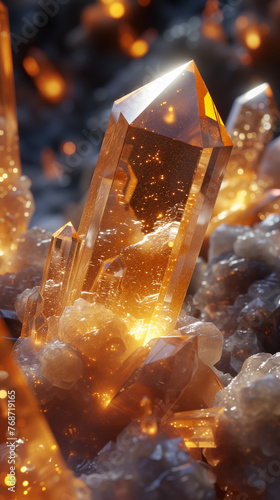 crystal illustration