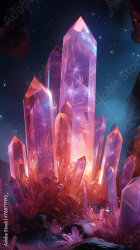crystal illustration