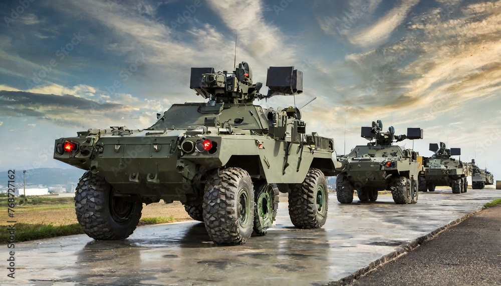 Latest military vehicles