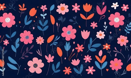 Beautiful romantic flower collection with roses, leaves, floral bouquets, flower compositions