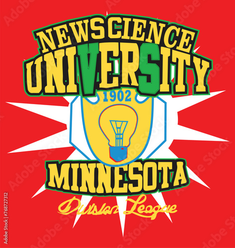  boys t shirt print new science university vector   art