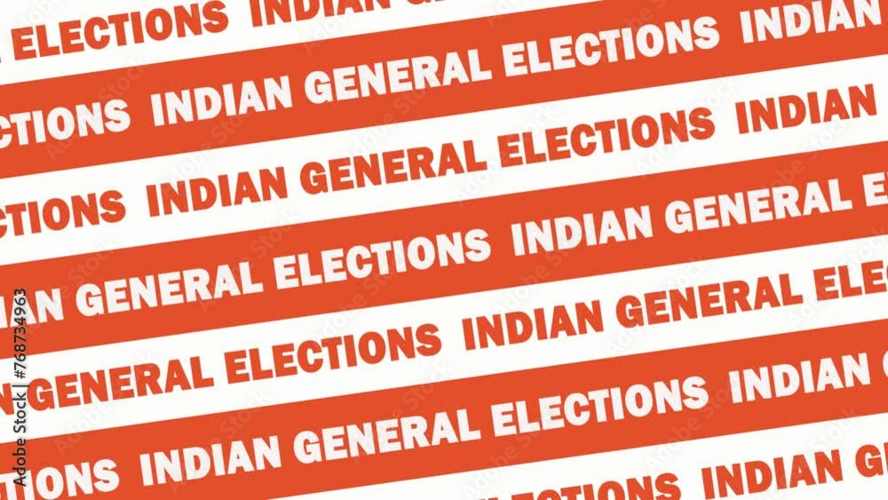 Indian Elections Scrolling Pattern Full HD 1080p Indian Elections Scrolling Pattern Full HD 1080p