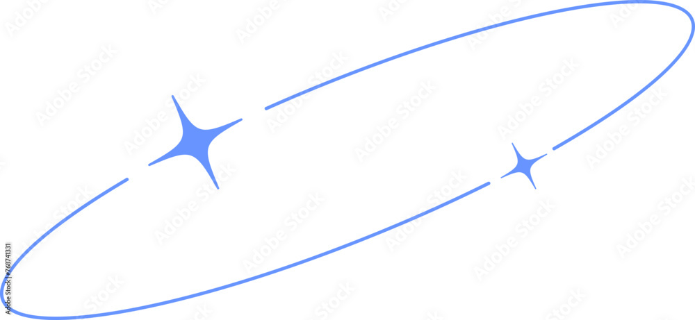 Minimalist aesthetic line frame