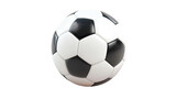 Soccer Ball isolated on white, classic and visually appealing Ai Generative