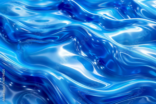 Blue wavy background. Abstract backdrop for design and internet use.