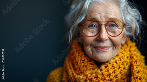 Woman With Towel Around Neck