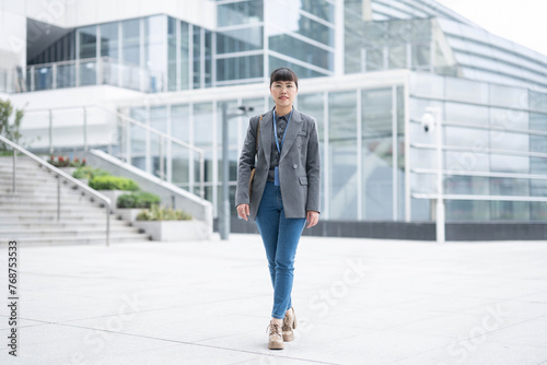 Photography Portrait of urban office worker business woman