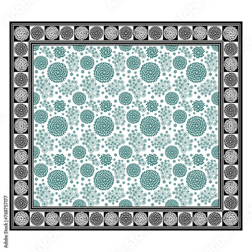 bedsheet design digital art use hand work and digital printing