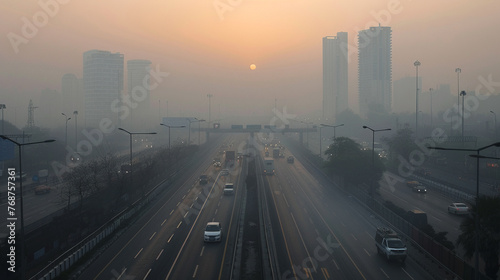The stark contrast of unhealthy city air and the promise of PM 2.5 tech solutions  streamed live