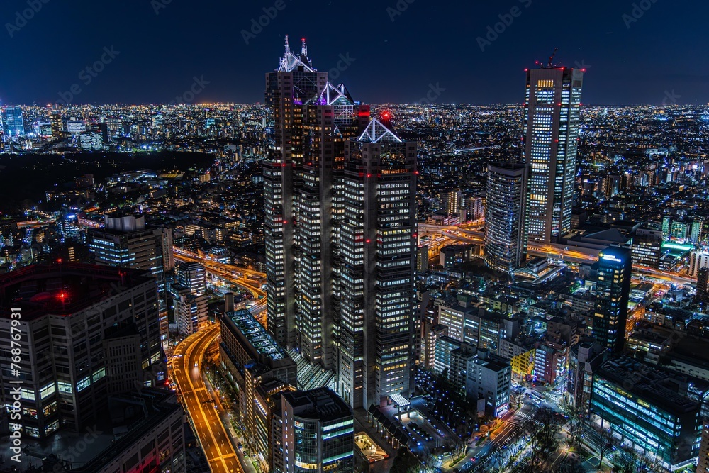 Fototapeta premium 都市夜景