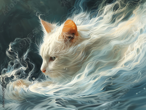 portrait of a cat