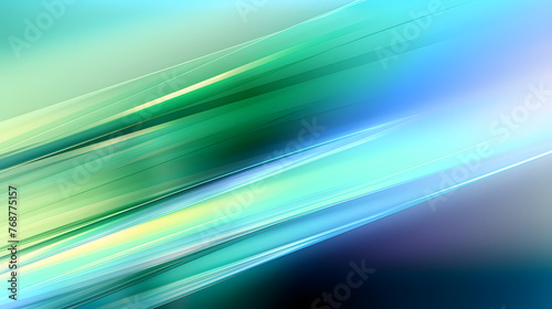 Digital technology blue green light gradient abstract graphic poster web page PPT background