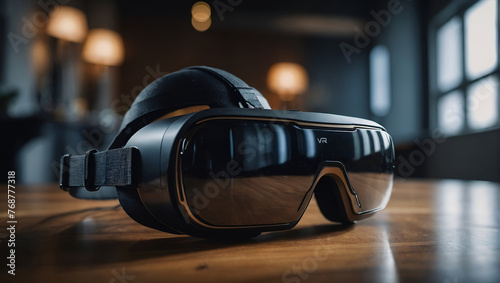 VR virtual reality glasses.