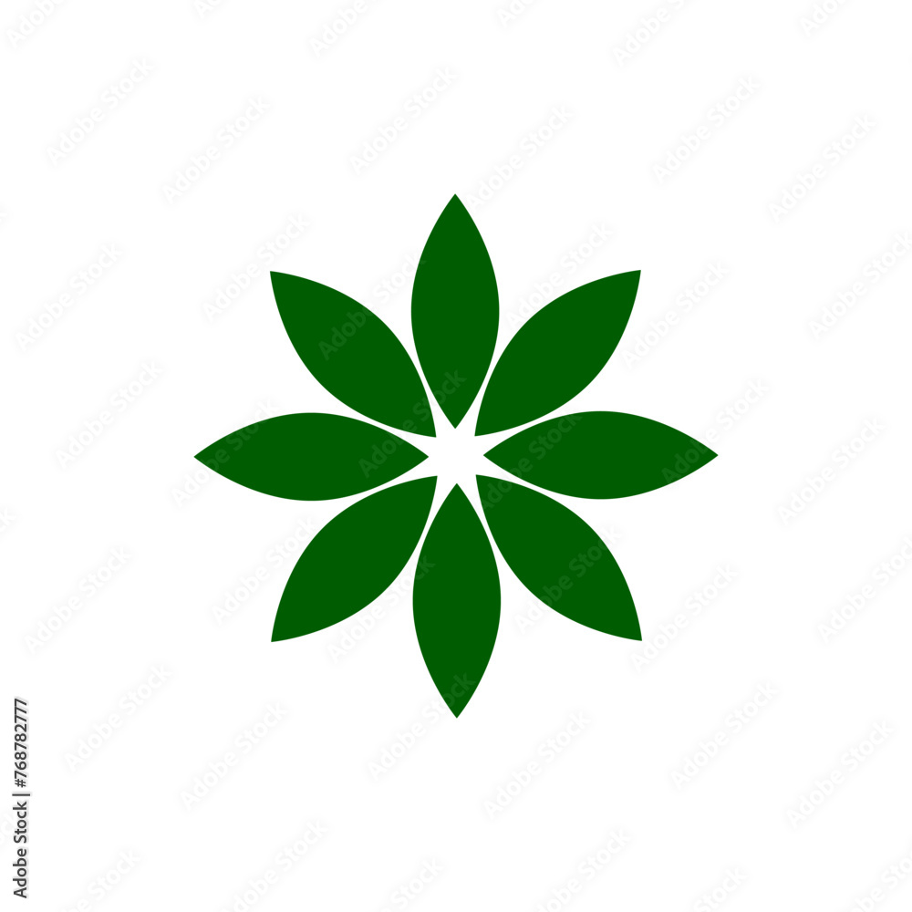 green leaves isolated on white background green leaves isolated on white background