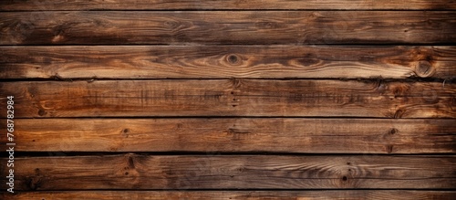 Detailed wood background made of old planks with vintage reclaimed barn wood texture  showing cracks  rusty nails  and stains