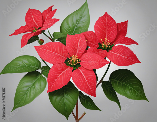 Christmas plant poinsettia