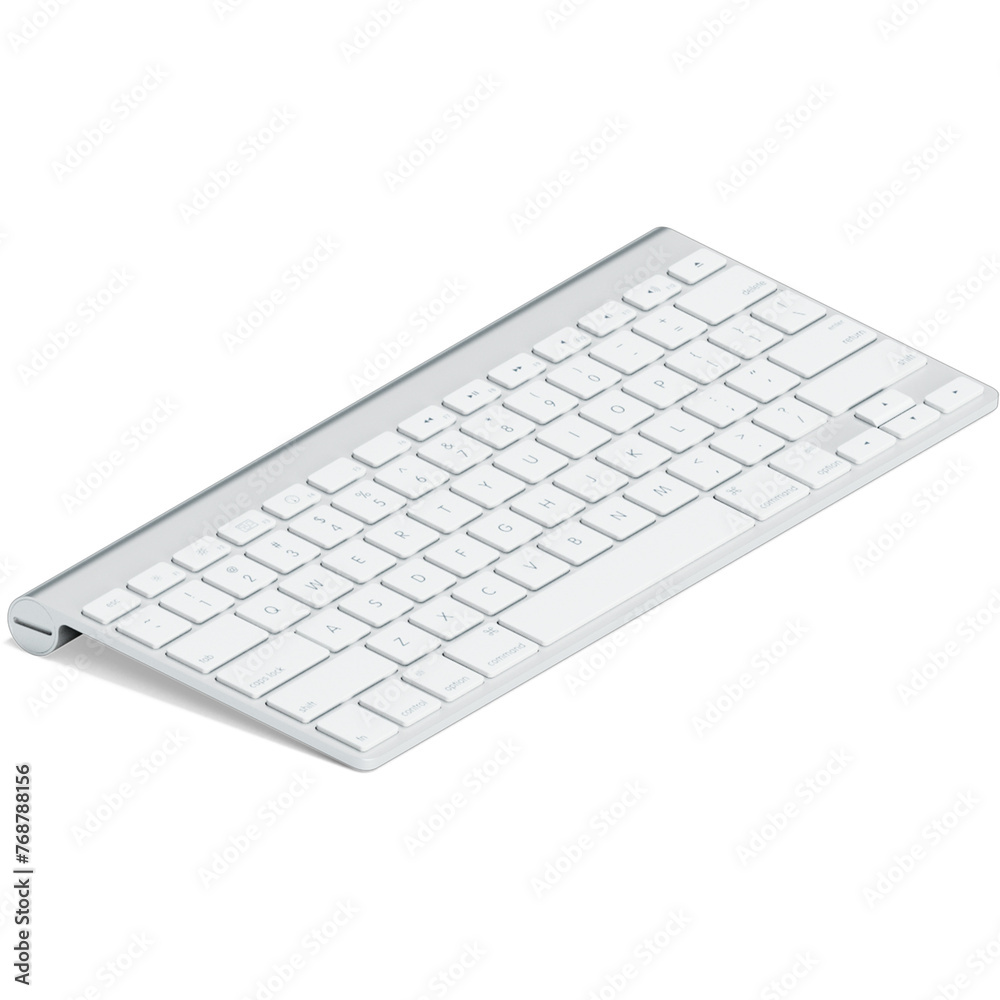 Creative concept isometric view of computer equipment isolated on plain background , suitable for your assets element.