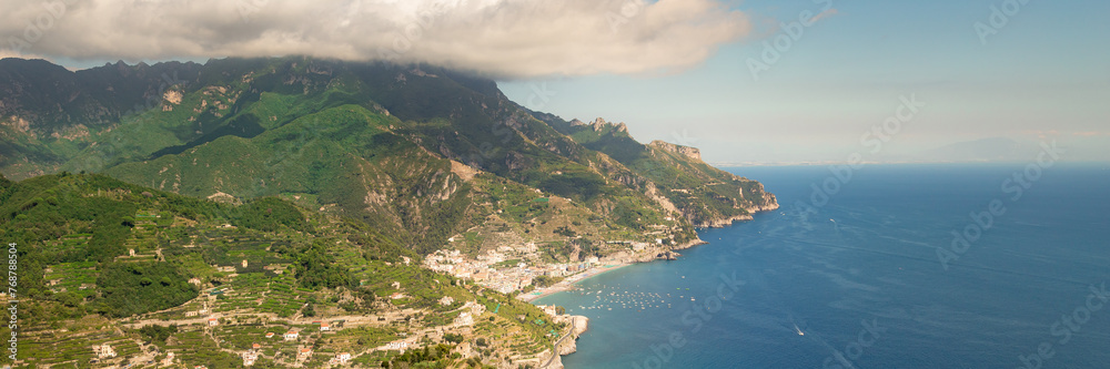 Amalfi Coast, Italy. Banner Web.