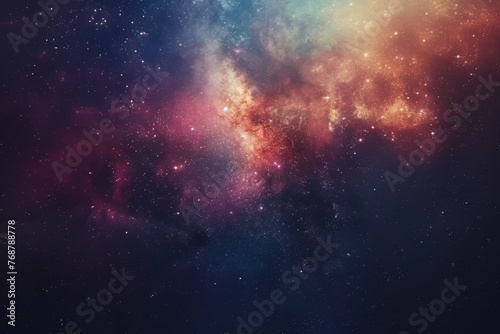 Deep hues of a cosmic nebula bring the wonders of the universe to life.