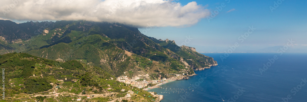 Amalfi Coast, Italy. Banner Web.