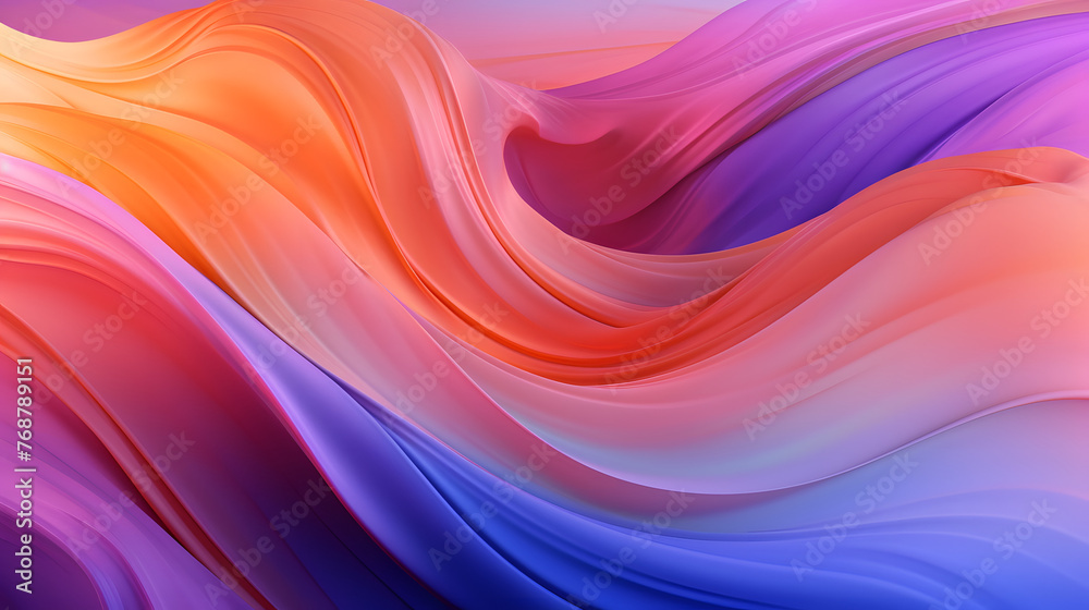Obraz premium Art rainbow psychedelic holographic abstract graphic poster web page PPT background