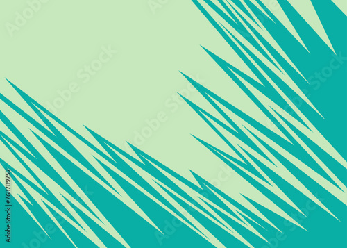 Wallpaper Mural Abstract background with sharp zigzag line pattern and with some copy space area Torontodigital.ca