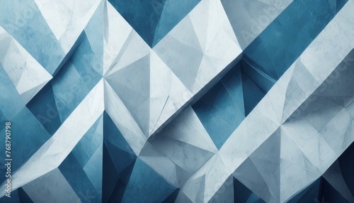 Elevated Aesthetics: Futuristic Geometric Background in Light Blue