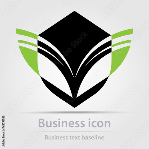 Originally designed vector  color business icon