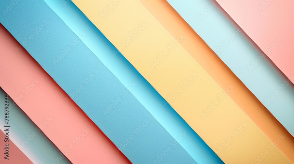 Fototapeta premium pastel gradient background using the Gradient Tool, incorporating pale yellow, peach, and sky blue in a linear gradient style.