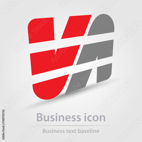 Originally designed vector  color business icon