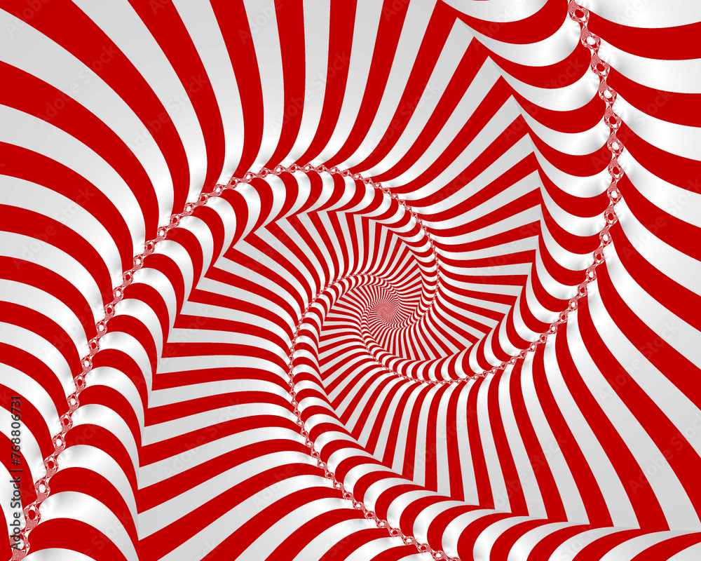 Spiral Time Red Spiral Time Red