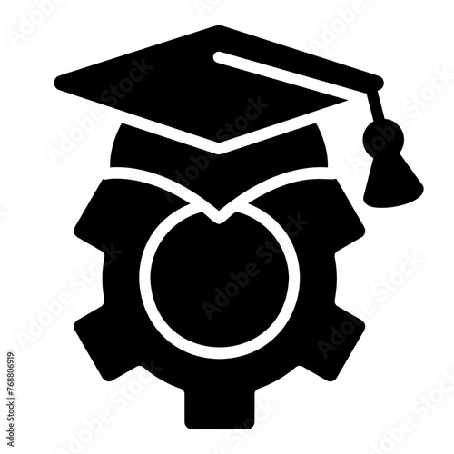 engineering glyph icon